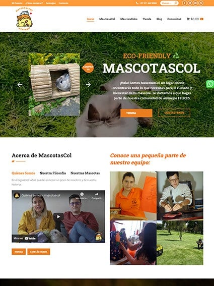 Tienda Online Mascotascol
