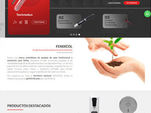 Diseño Web Ecommerce - Fenixcol