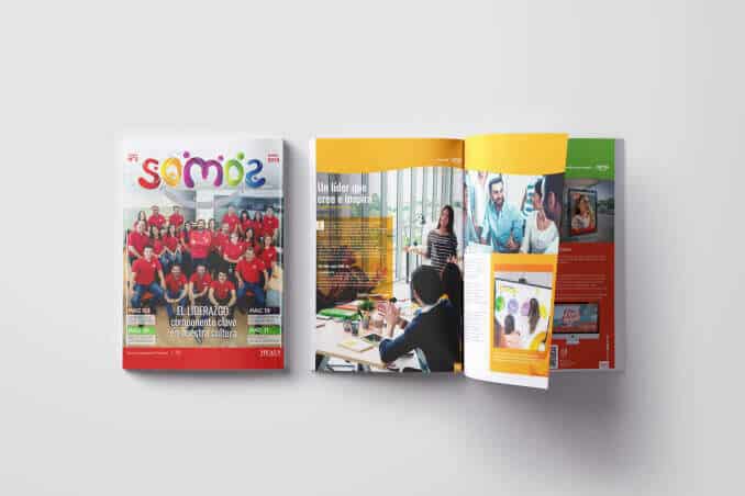 Mockup revista somo versión impresa