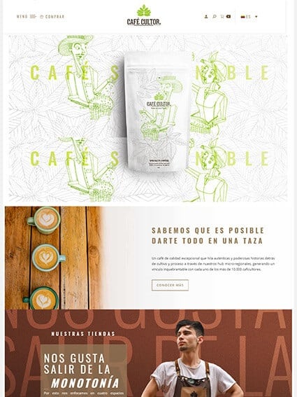 Tienda Online - Café Cultor